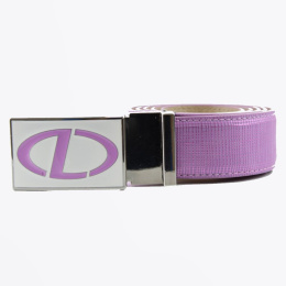 Women's leather belt (purple)