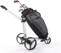 FLAT CAT Push Manual Golf Cart, Lightweight Aluminum, Foldable Flat (Silver)