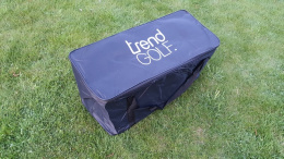 A bag or cover for transporting a TrendGolf or Galaxy golf cart