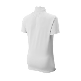 Wilson SCALLOPED COLLAR golf polo shirt (women's, white, size M)