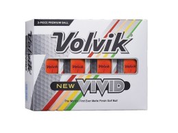 Piłki golfowe VOLVIK VIVID New (pomarańczowy mat, 12 szt.)